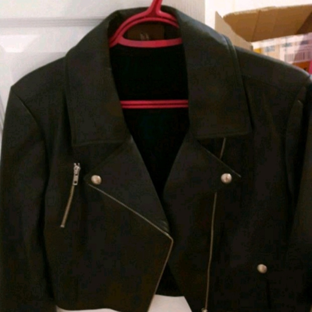 Leather jacket